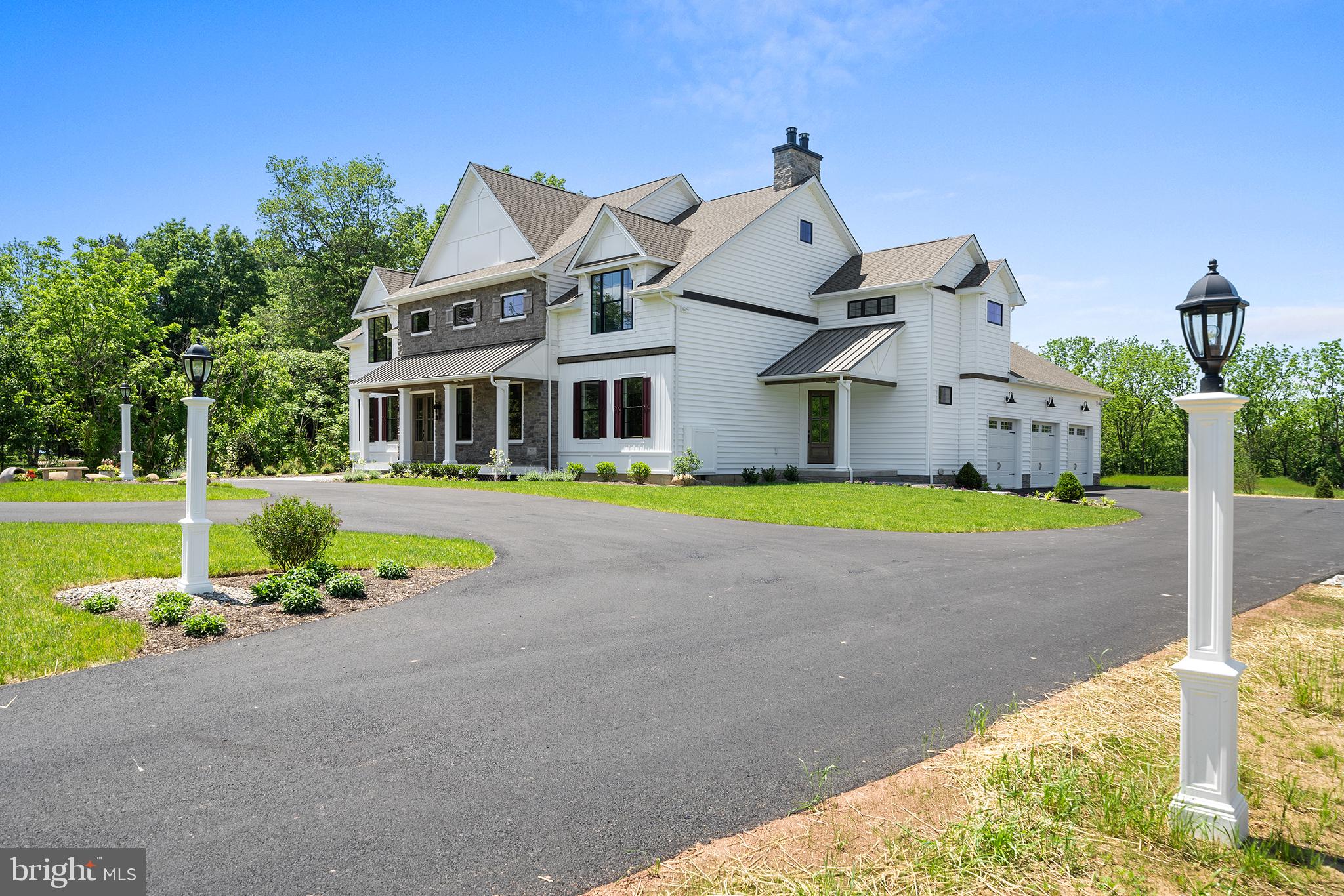 744 Broad Street Perkasie, PA 18944 - Photo 3 of 55 a view of a house with a swimming pool