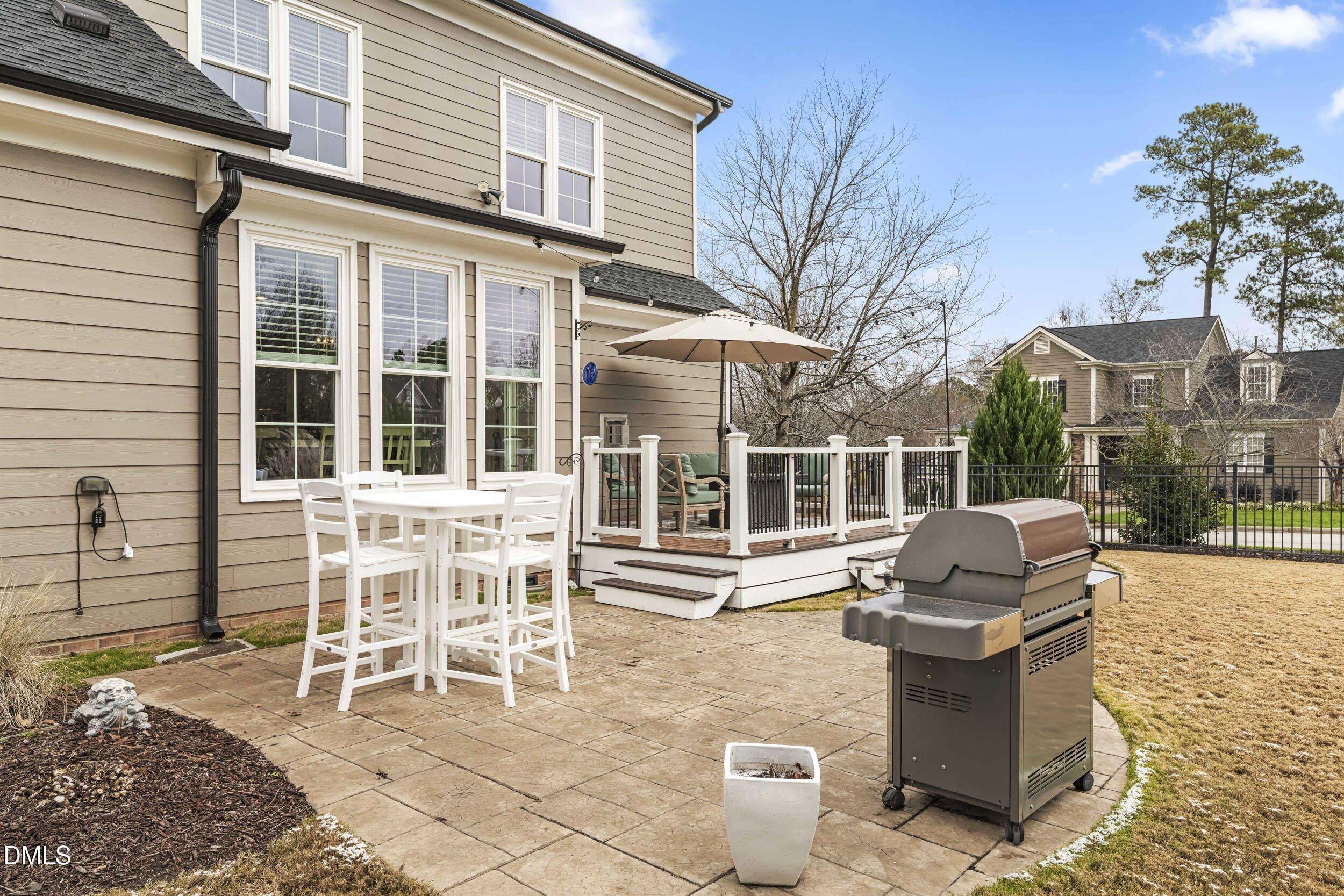512 Wescott Ridge Drive Holly Springs, NC 27540 - Photo 42 of 49 Back Patio