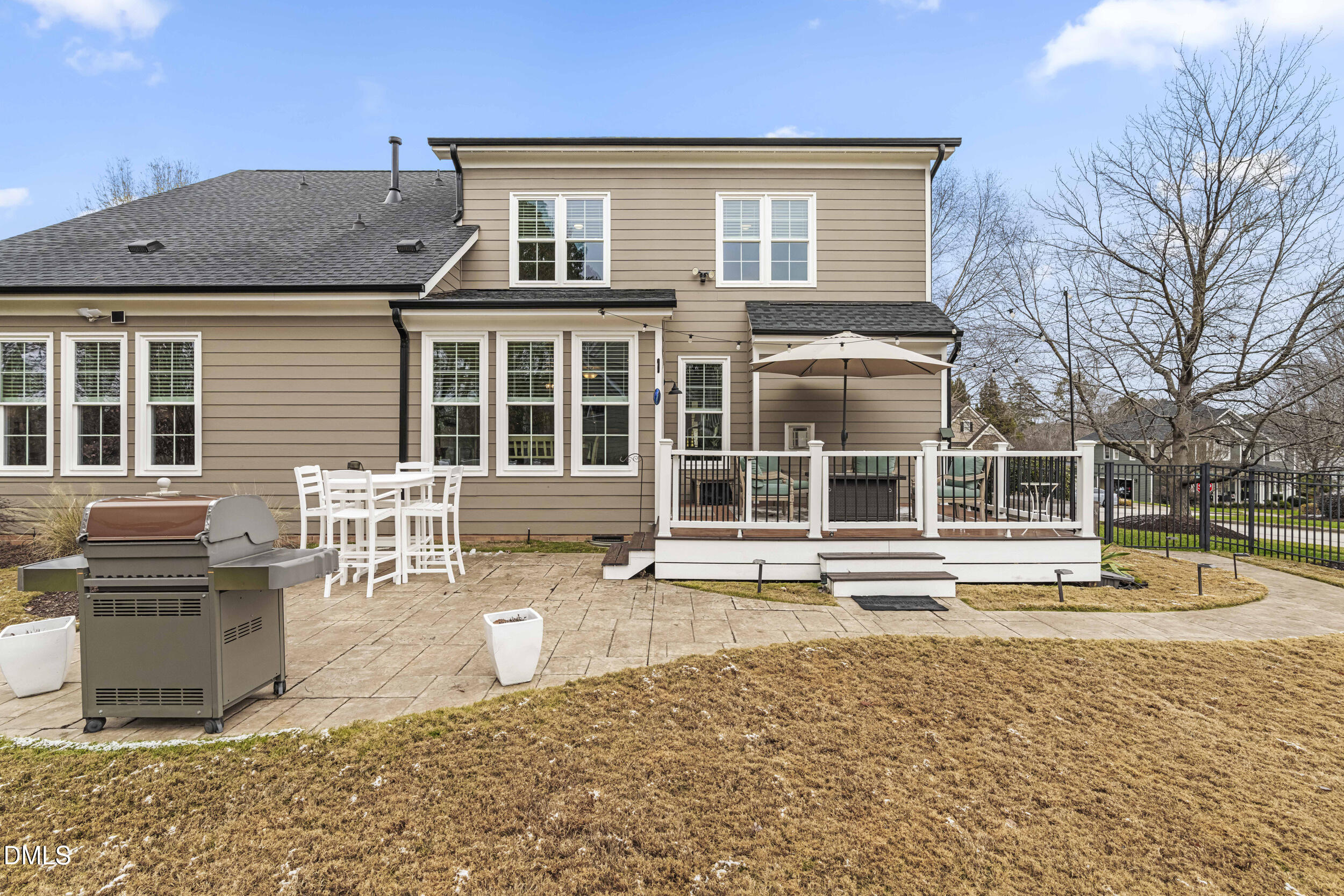 512 Wescott Ridge Drive Holly Springs, NC 27540 - Photo 43 of 49 Back View of Home