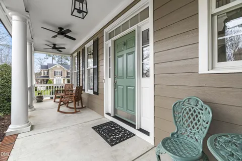 a view of outdoor space with seating area