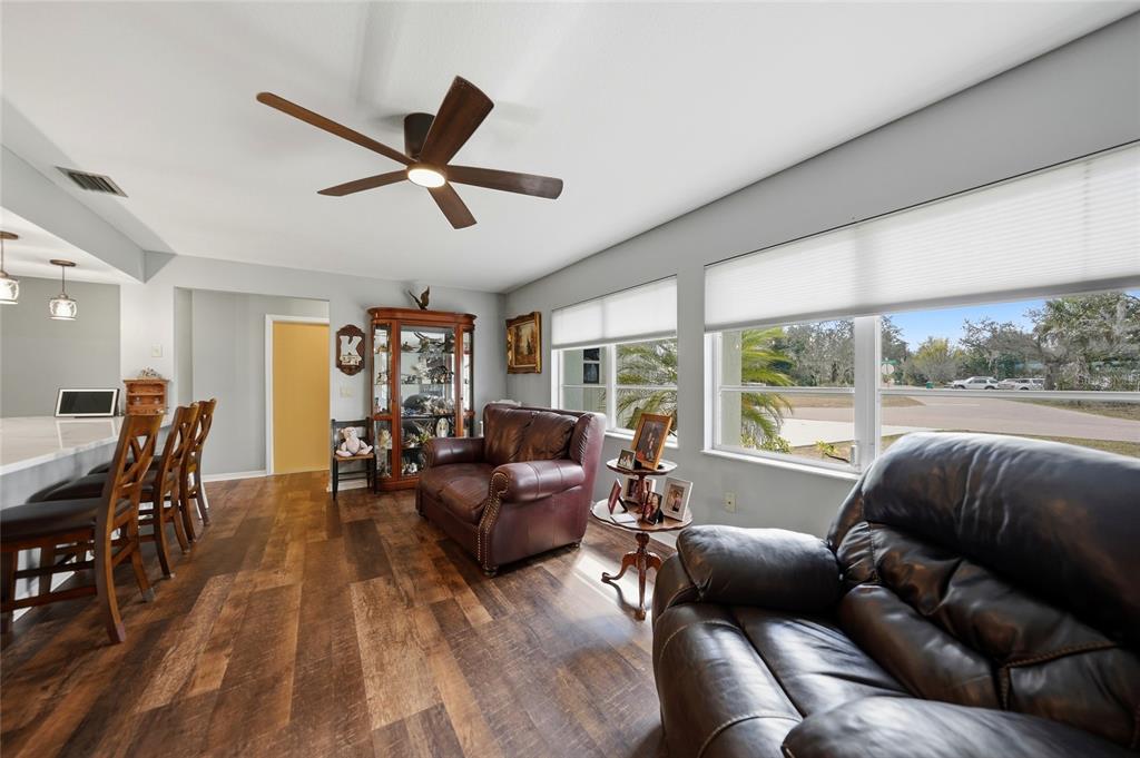 405 Ridgecrest Drive Punta Gorda, FL 33982 - Photo 4 of 30 a living room with furniture and a large window