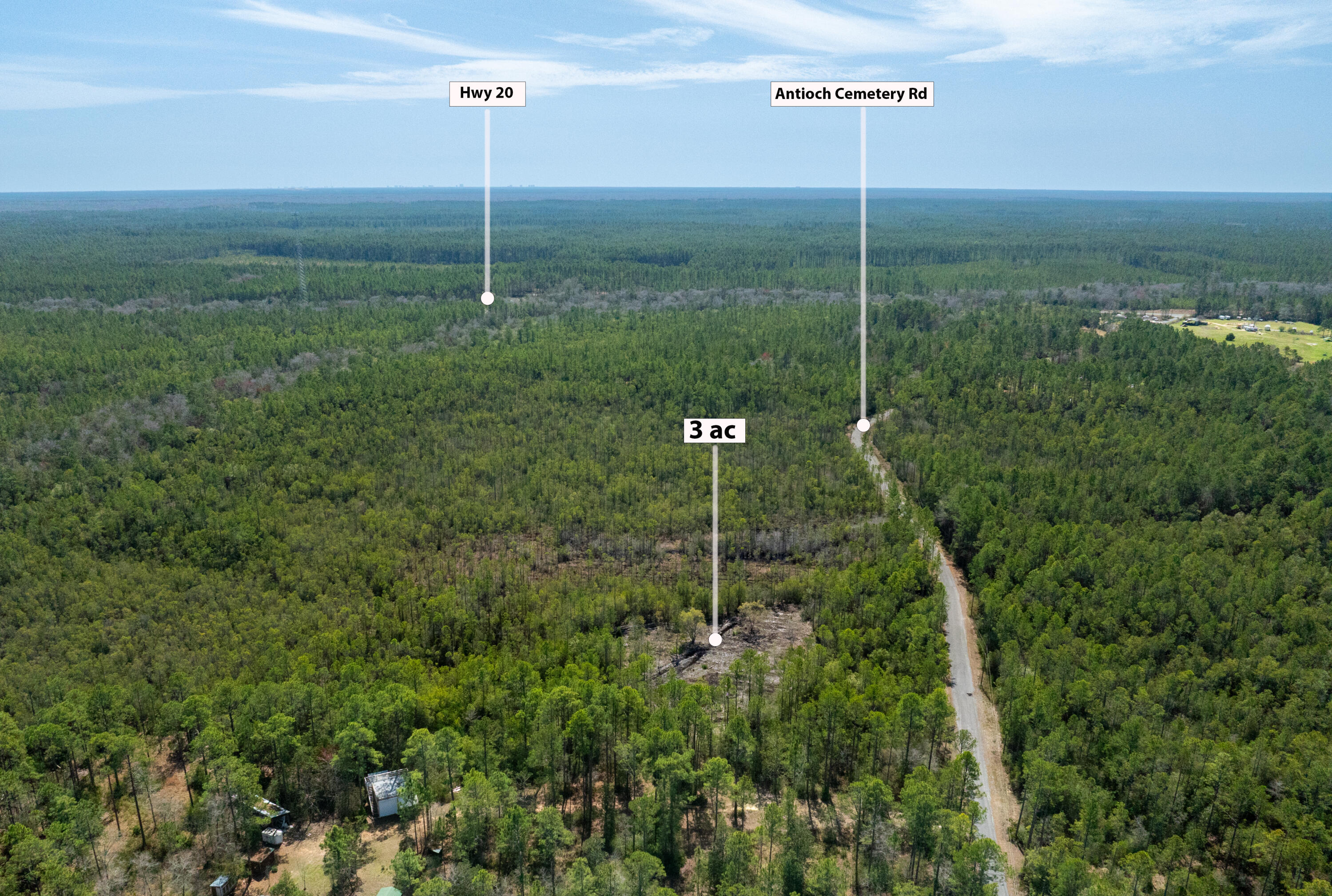3-acres Antioch Cemetery Road Ponce de Leon, FL 32455 - Photo 13 of 18 a view of a green field