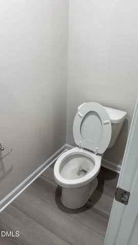 a small space with a toilet