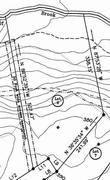 Lot #6 Pine Hill Road Palermo, ME 04354 - Photo 3 of 5 Lot 6 Palermo Survey