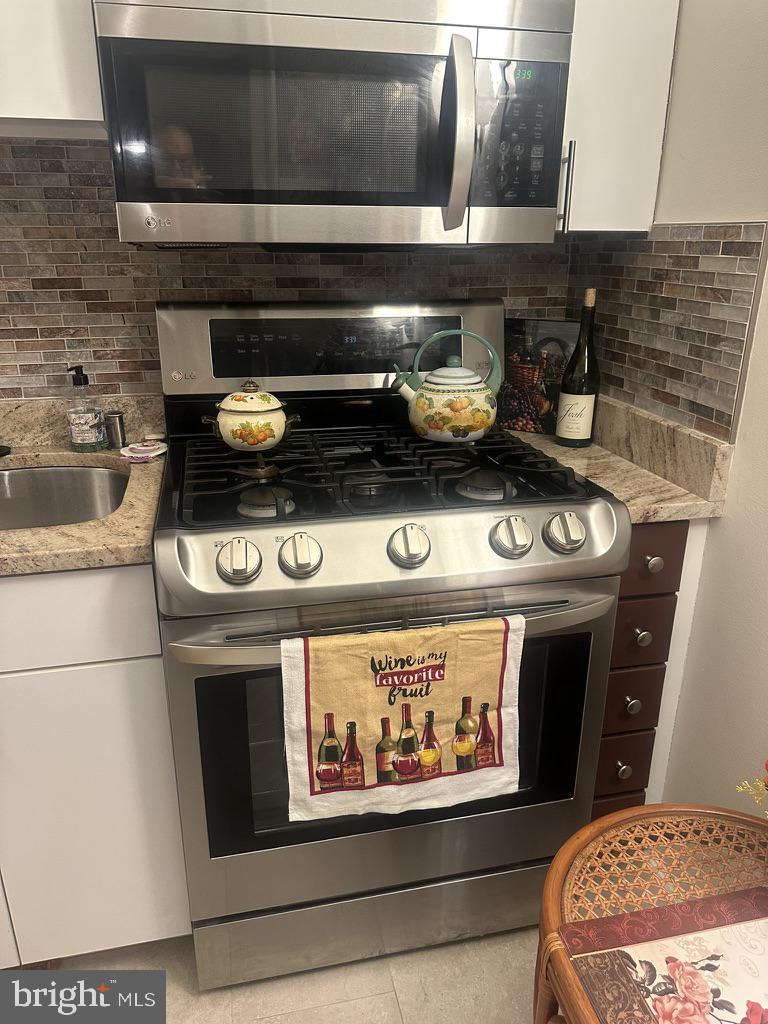 700 7th Street Southwest, Unit 526 Washington, DC 20024 - Photo 11 of 53 Modern kitchen with stylish appliances.