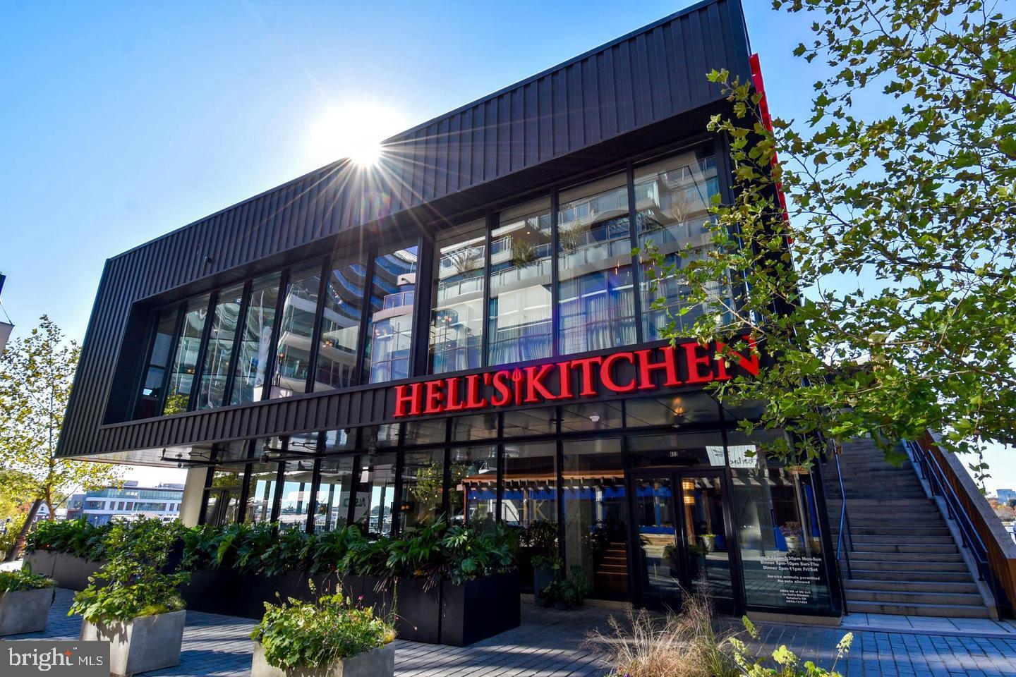 700 7th Street Southwest, Unit 526 Washington, DC 20024 - Photo 43 of 53 Vibrant dining at Hell's Kitchen