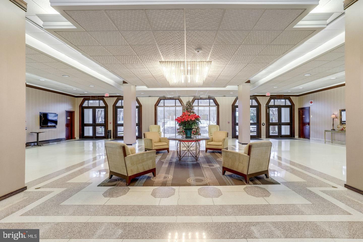 700 7th Street Southwest, Unit 526 Washington, DC 20024 - Photo 5 of 53 Elegant lobby with inviting ambiance.