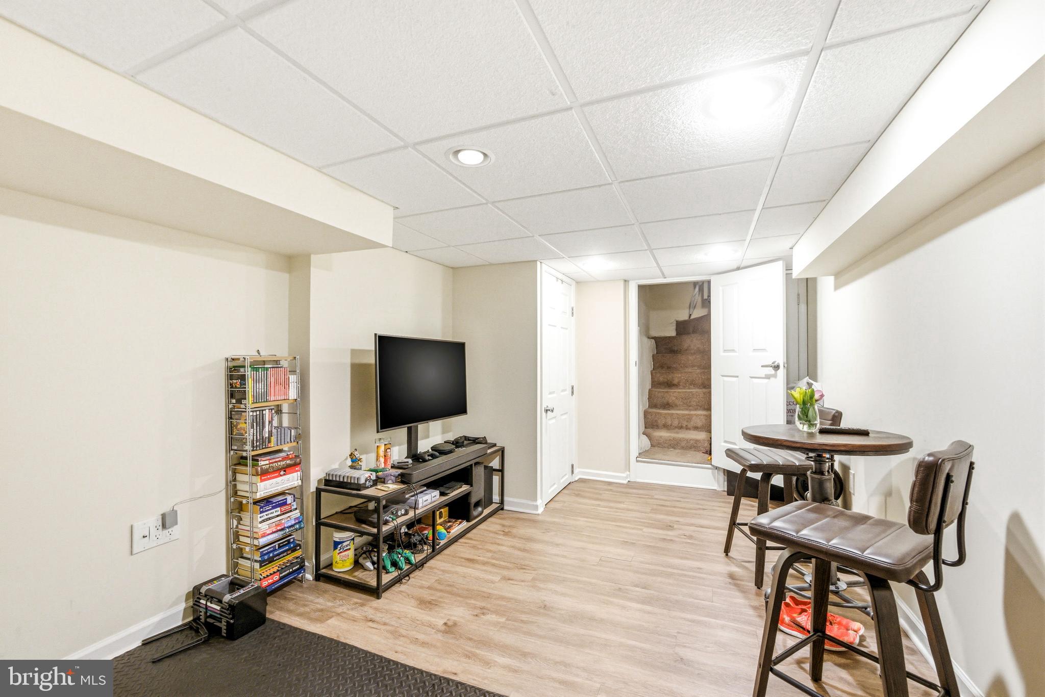 523 South 27th Street Philadelphia, PA 19146 - Photo 21 of 34 a view of a livingroom with furniture and a flat screen tv