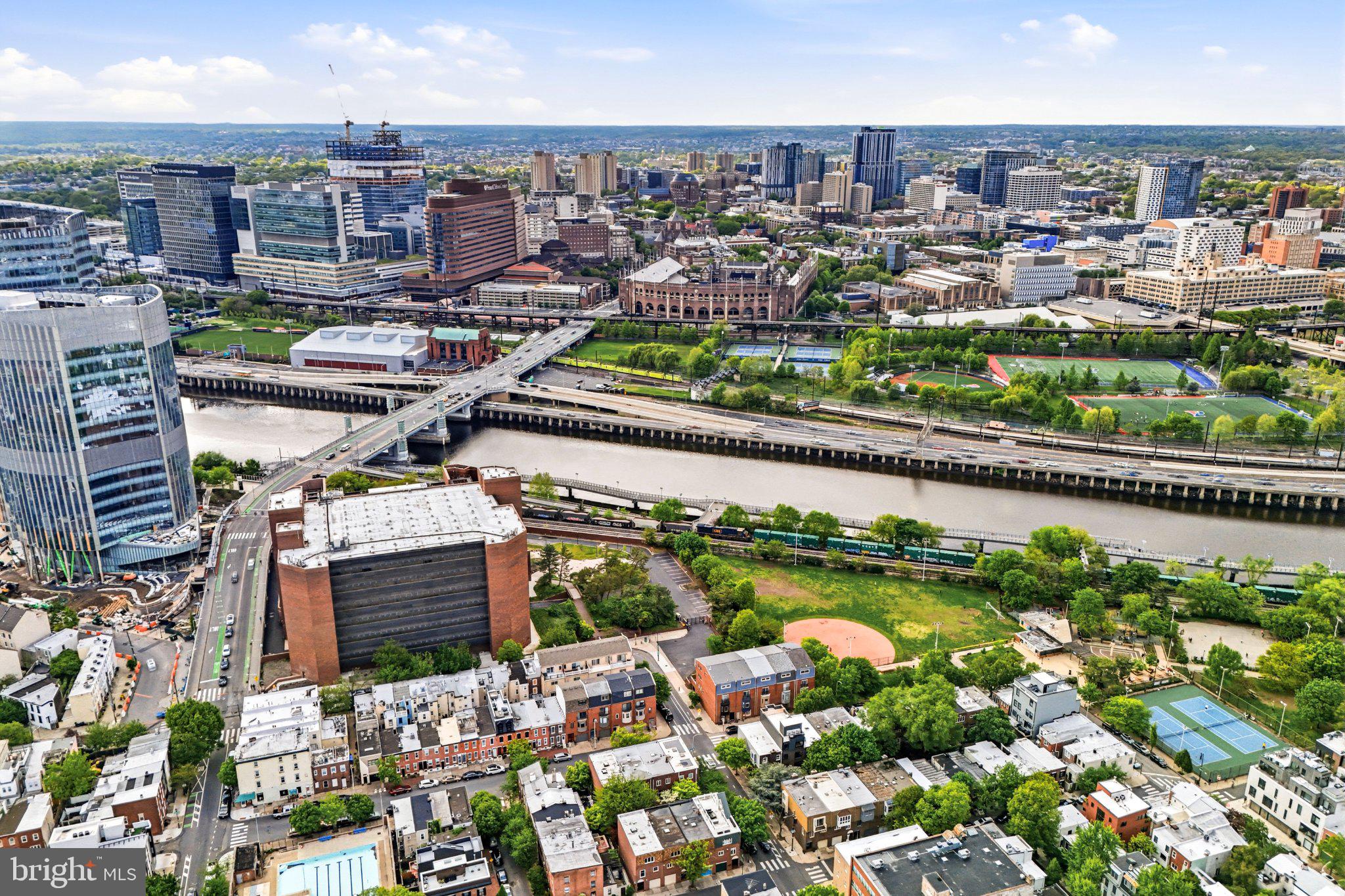 523 South 27th Street Philadelphia, PA 19146 - Photo 36 of 36 Vibrant cityscape by the river.