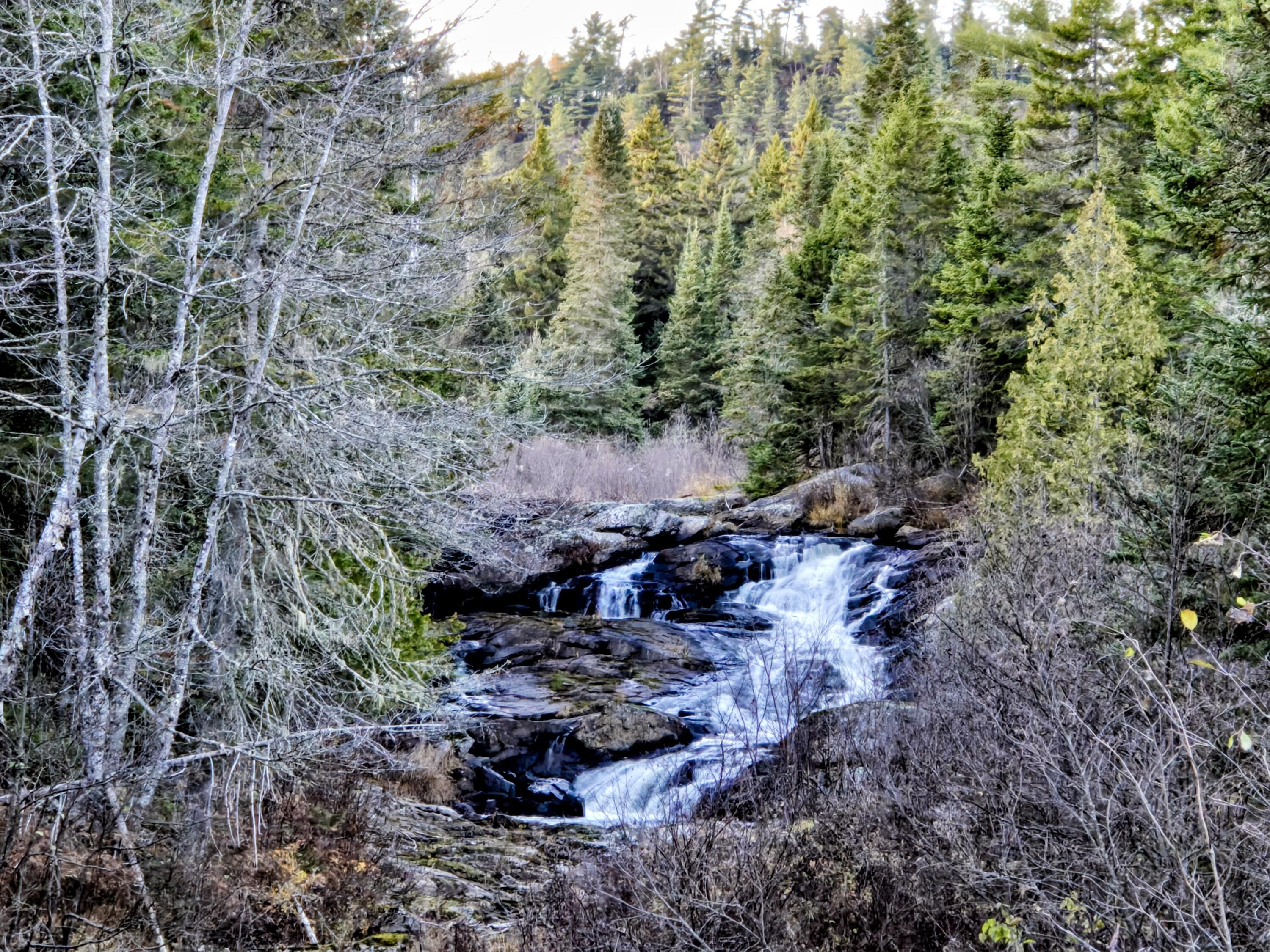 Lot 11 Holeb Road Jackman, ME 04945 - Photo 58 of 59 Nearby Waterfall on Holeb Road
