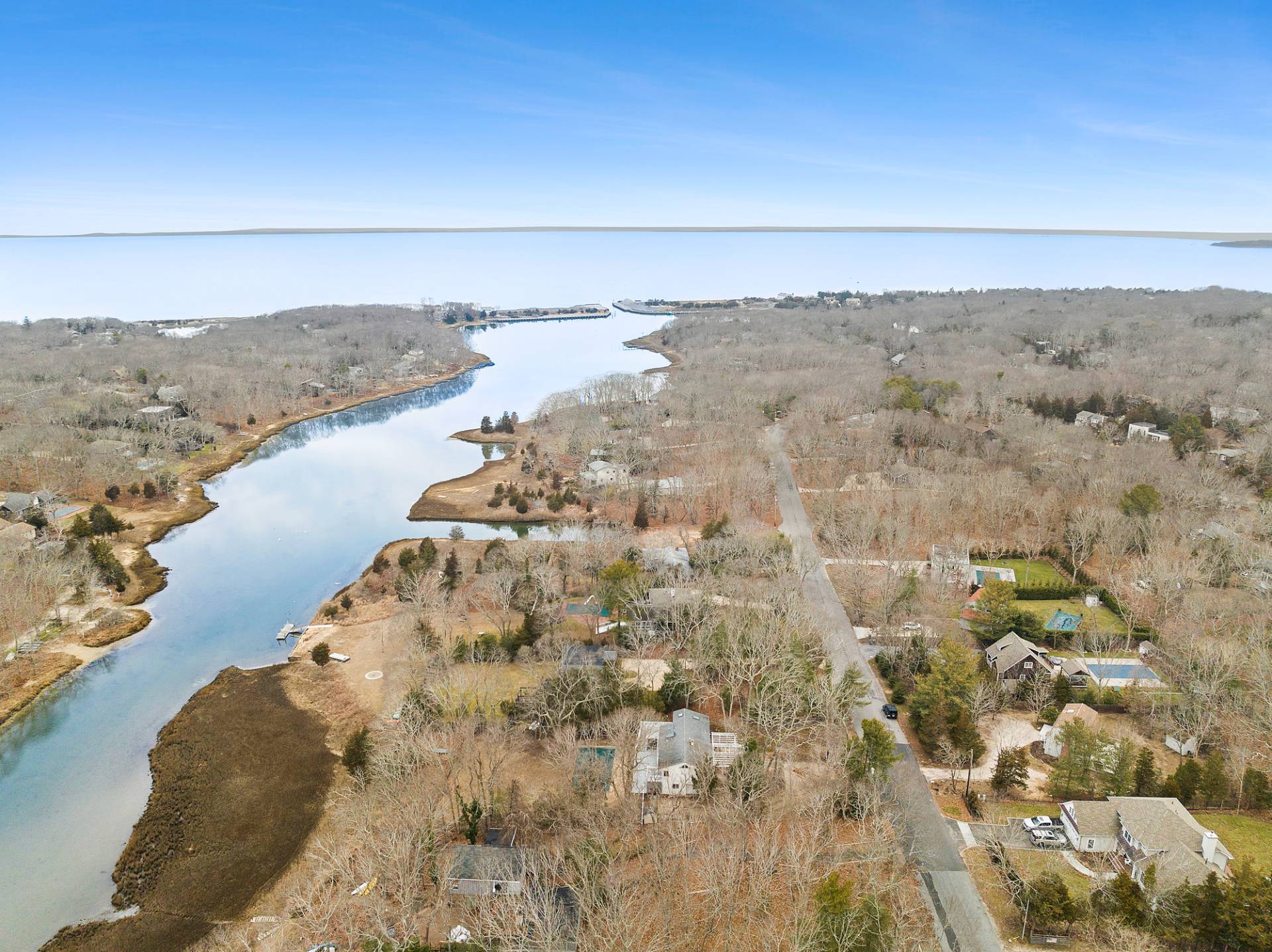 34 Fenmarsh Road East Hampton, NY 11937 - Photo 16 of 16 a view of lake and mountain