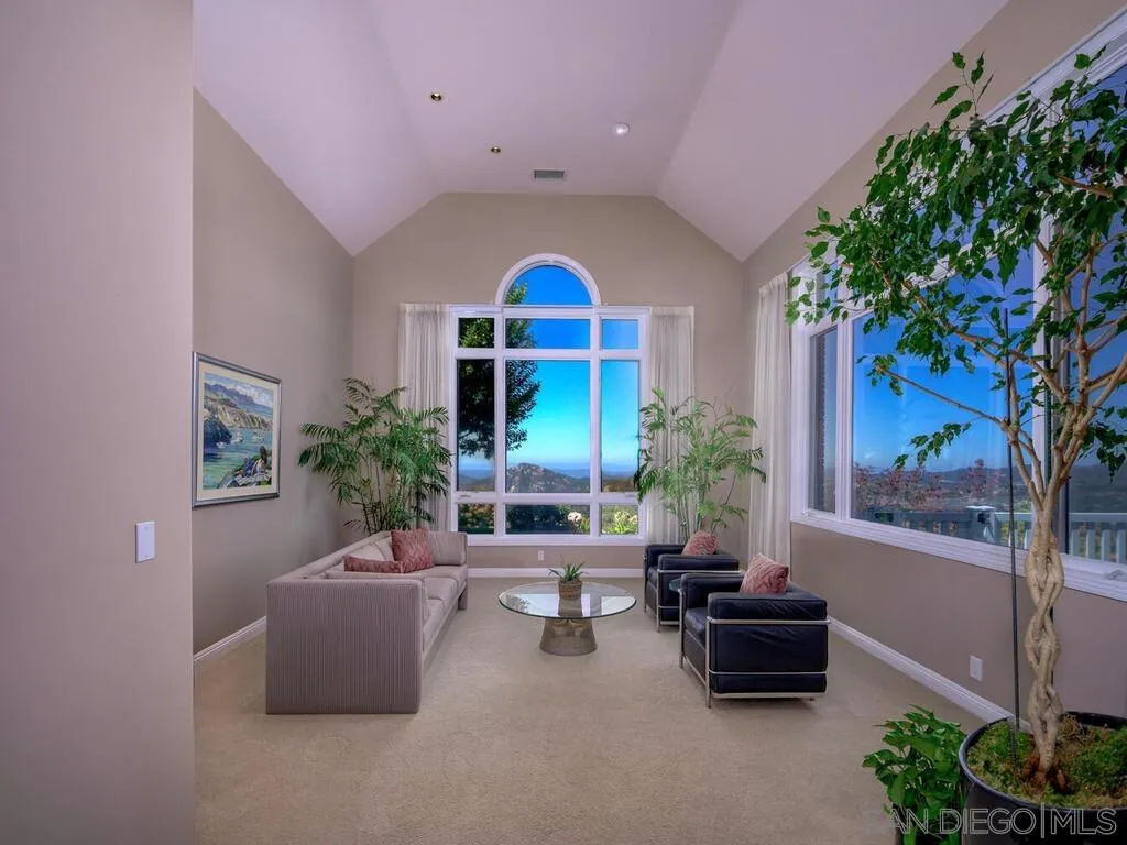 14490 Ridge Ranch Road Escondido, CA 92027 - Photo 18 of 74 a living room with furniture and a potted plant