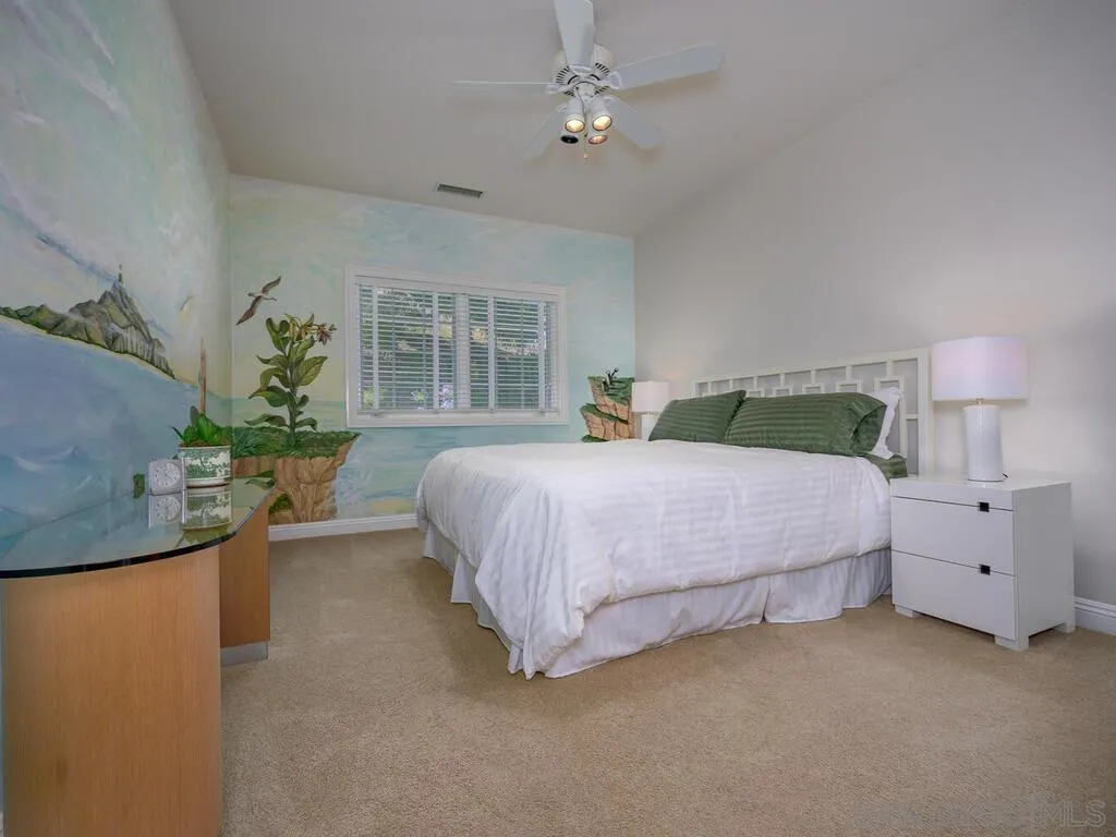 14490 Ridge Ranch Road Escondido, CA 92027 - Photo 22 of 74 a bedroom with a bed and a baby crib