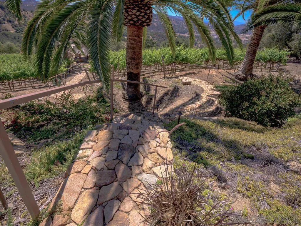 14490 Ridge Ranch Road Escondido, CA 92027 - Photo 53 of 74 a view of backyard of house with outdoor seating