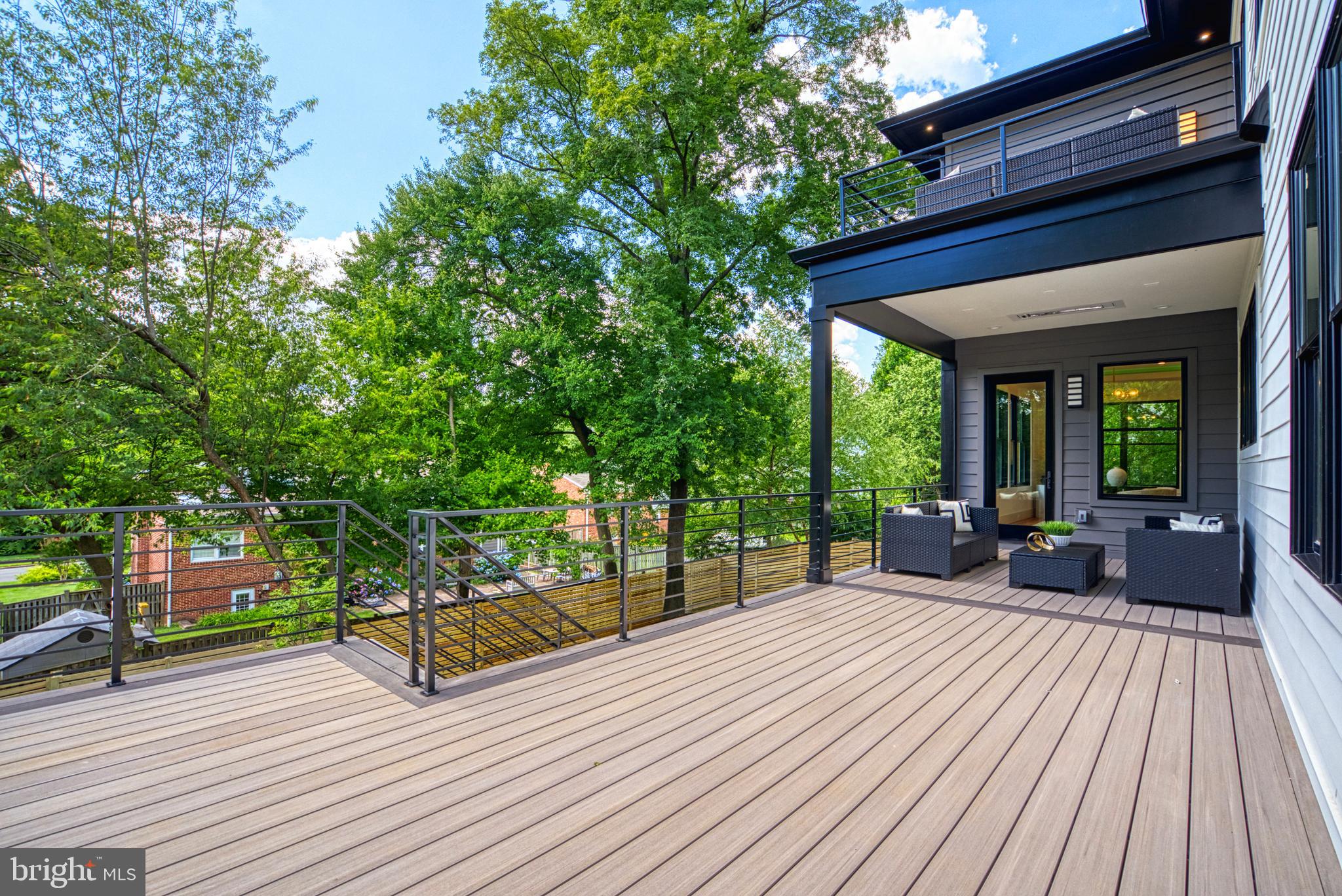 1828 Opalocka Drive McLean, VA 22101 - Photo 64 of 75 Powder coated black metal railings
