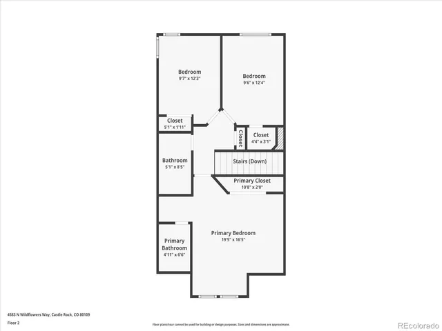 $548,000 | 4583 North Wildflowers Way, Castle Rock, CO 80109