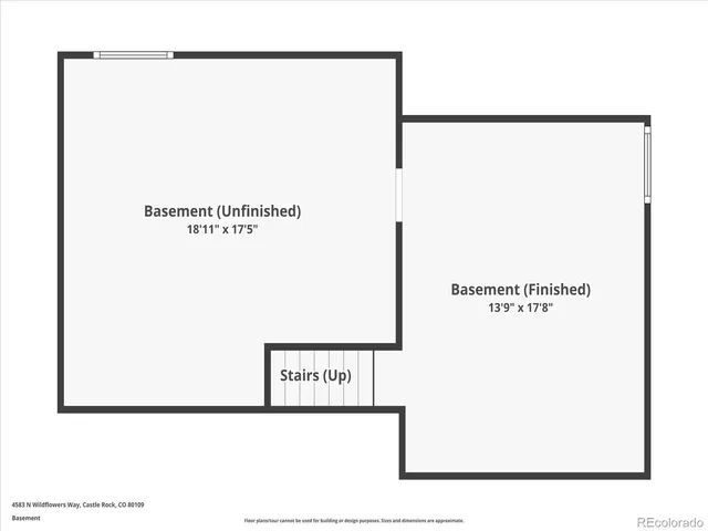$548,000 | 4583 North Wildflowers Way, Castle Rock, CO 80109