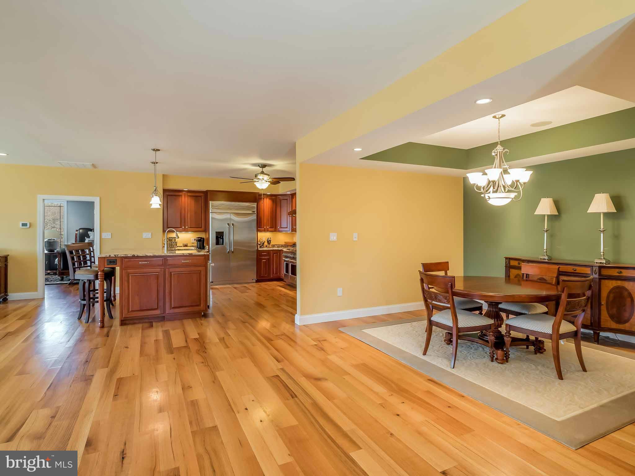 10 Back Creek Road Dowell, MD 20688 - Photo 5 of 30 Dining room, natural red oak hardwood floors