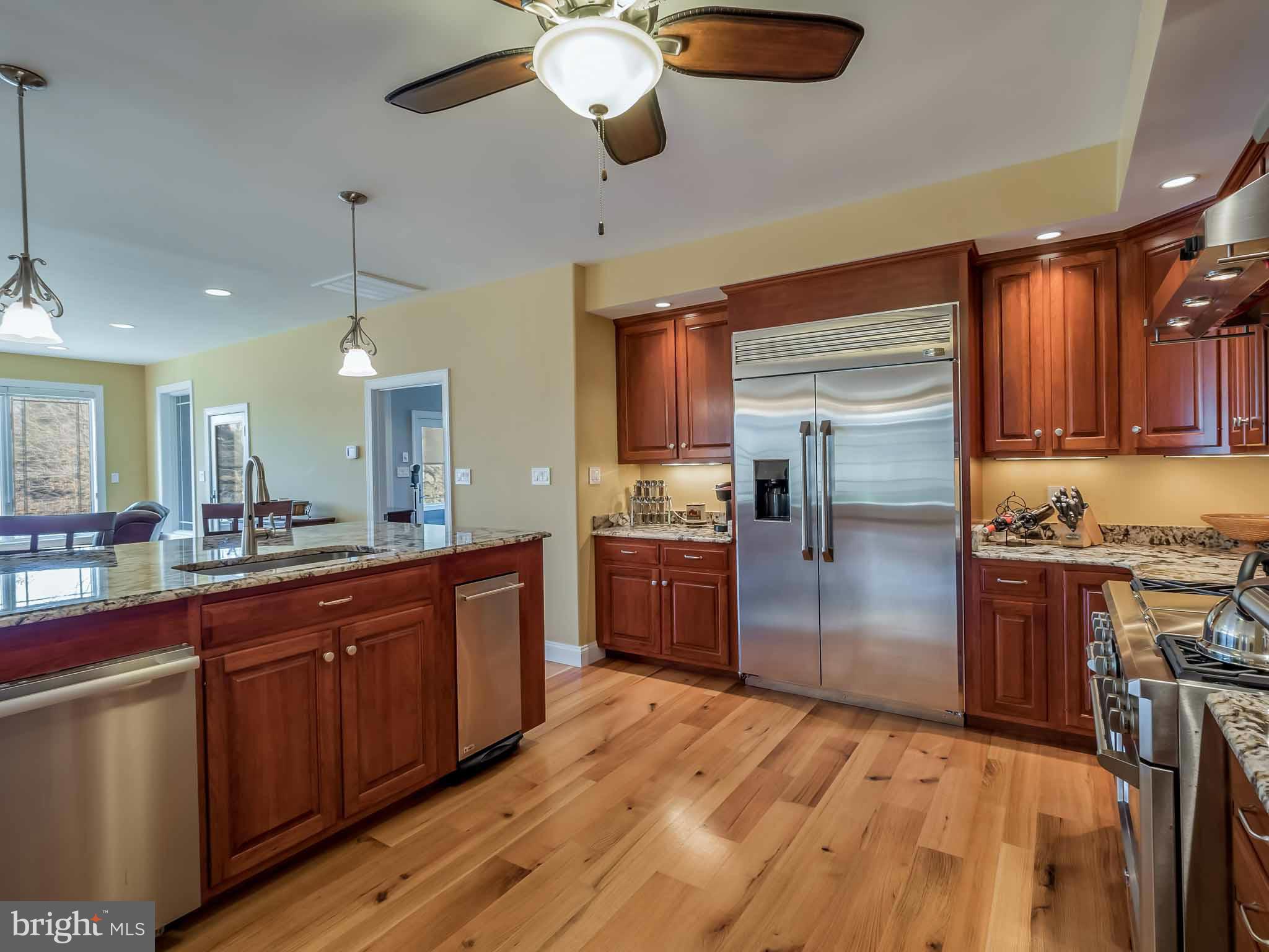10 Back Creek Road Dowell, MD 20688 - Photo 10 of 30 solid wood cherry cabinet, granite counter tops