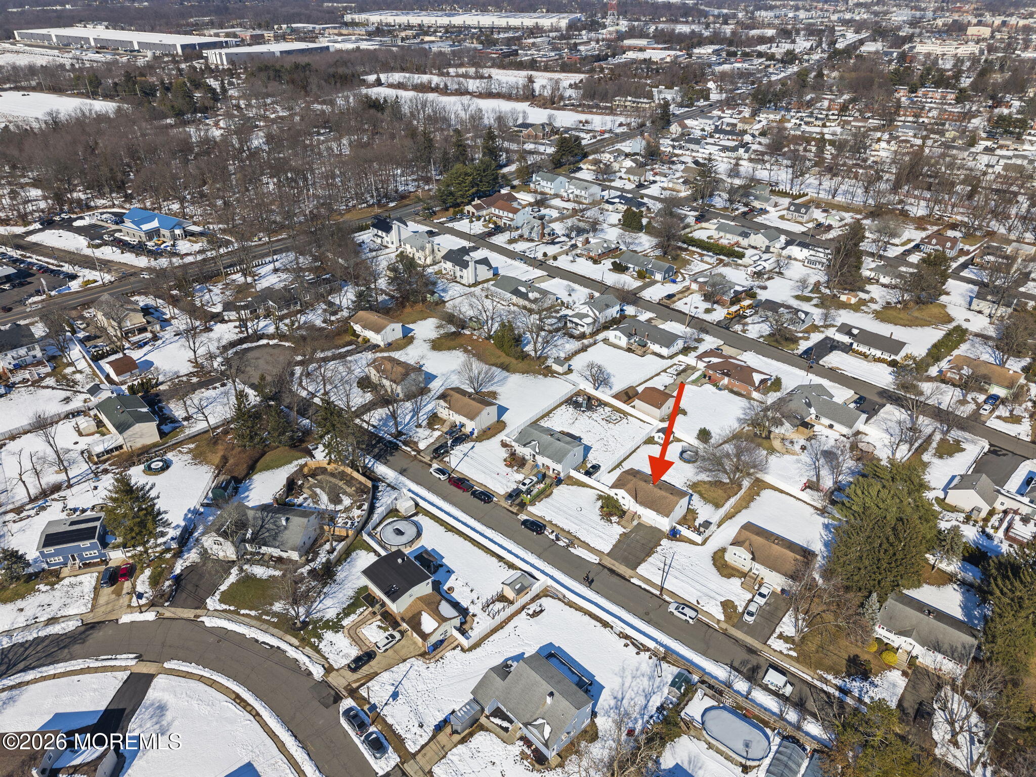 1427 Seminole Road North Brunswick, NJ 08902 - Photo 44 of 45 an aerial view of a city