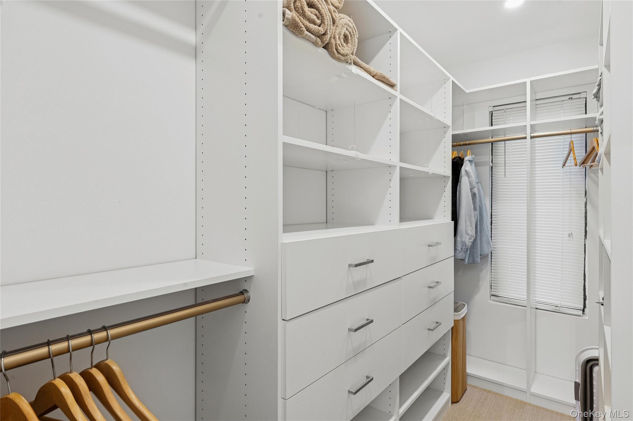 18 Quail Run Hampton Bays, NY 11946 - Photo 38 of 44 a view of walk in closet with empty racks