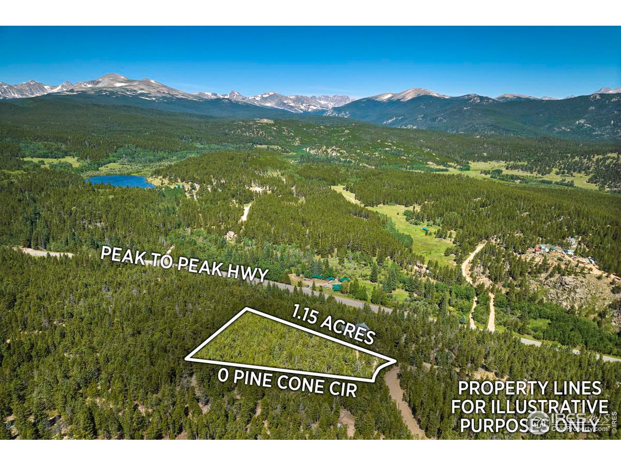 0 Pine Cone Circle Ward, CO 80481 - Photo 14 of 23 a view of lake view and mountain view