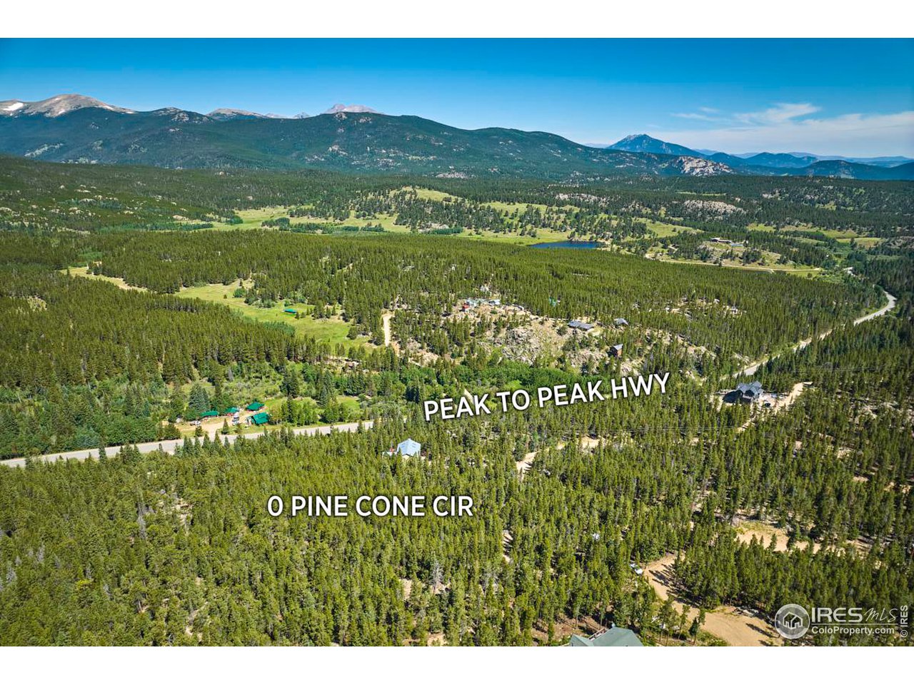 0 Pine Cone Circle Ward, CO 80481 - Photo 19 of 23 a view of a city with mountain view