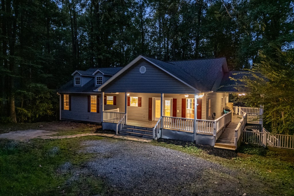 7 Spring Road Blairsville, GA 30512 - Photo 41 of 56 a front view of a house with a yard