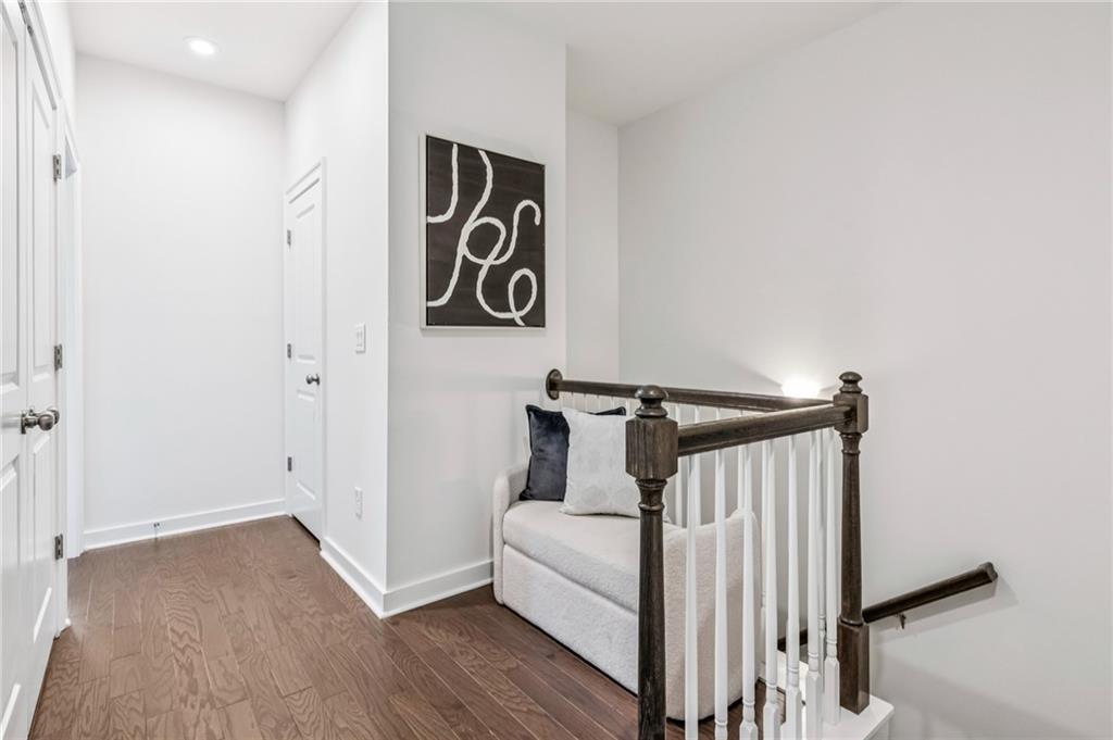 1155 Millennium Park Road Decatur, GA 30033 - Photo 36 of 81 a view of a hallway with wooden floor and entryway