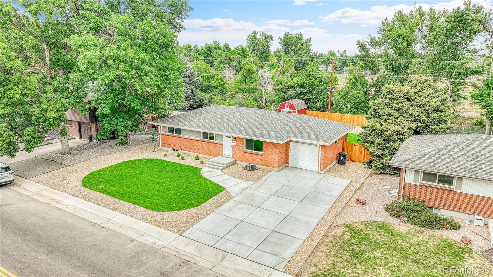 215 East Panama Drive Centennial, CO 80121 - Photo 46 of 50 an aerial view of a house