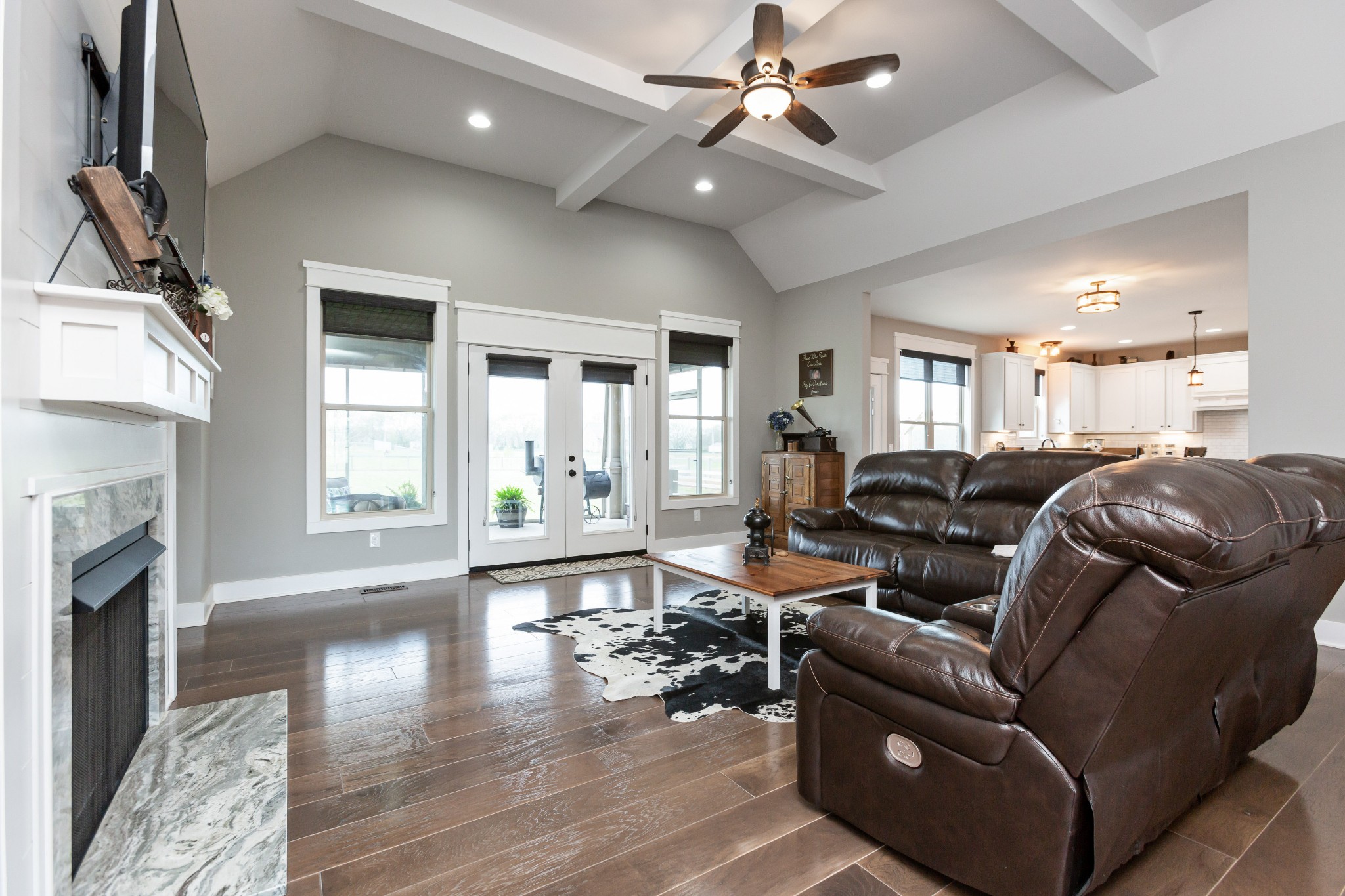 459 Halltown Road Portland, TN 37148 - Photo 14 of 42 a living room with furniture or fireplace and a wooden floor