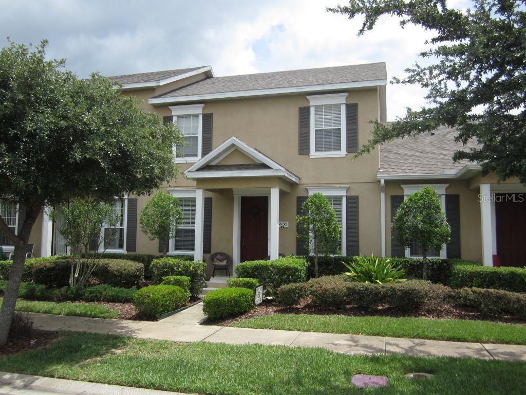 Front of Townhome