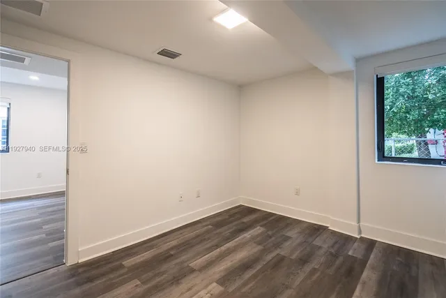 wooden floor in an empty room