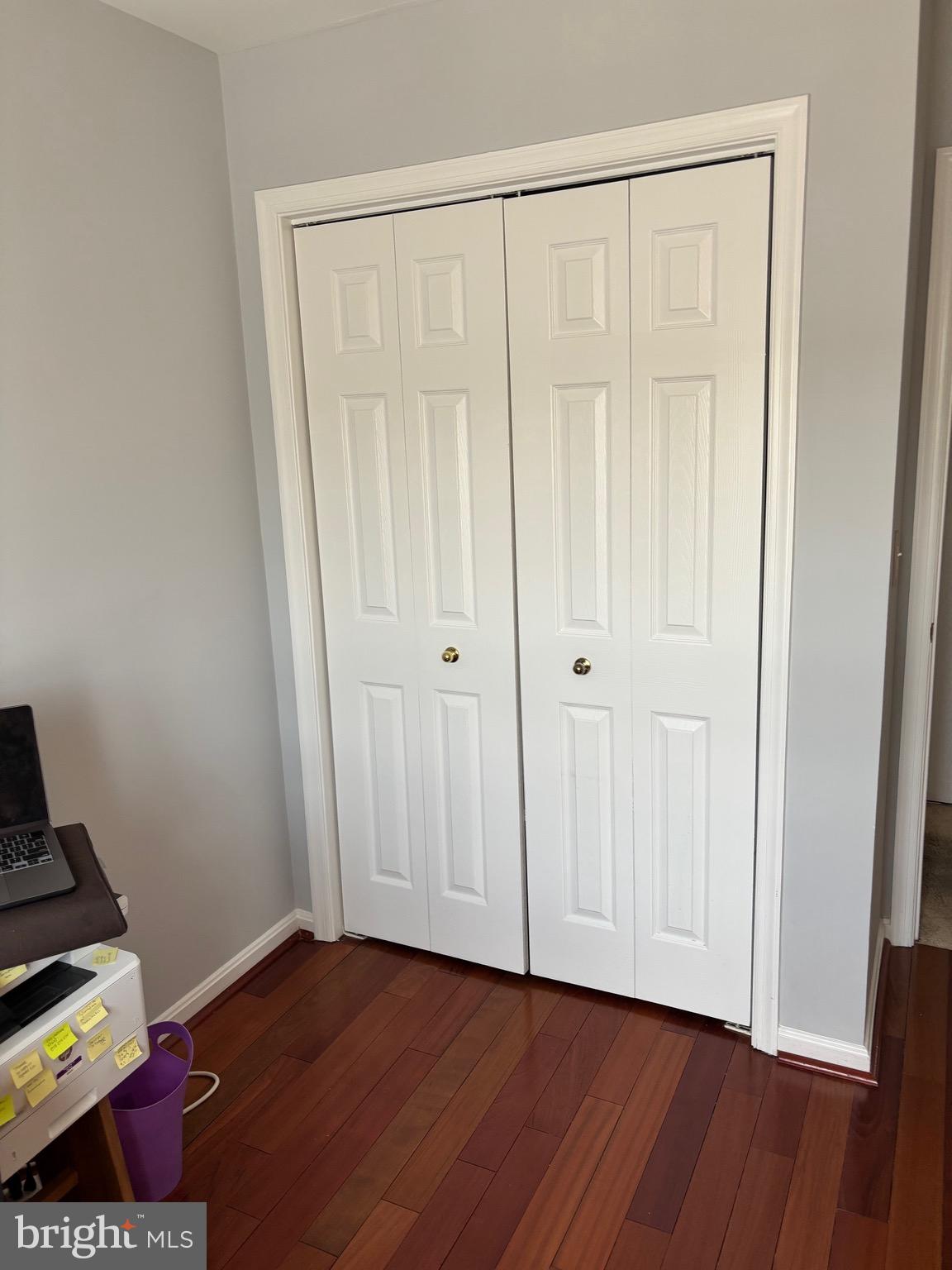 3910 Squire Tuck Way Baltimore, MD 21208 - Photo 22 of 40 a view of room with hardwood floor