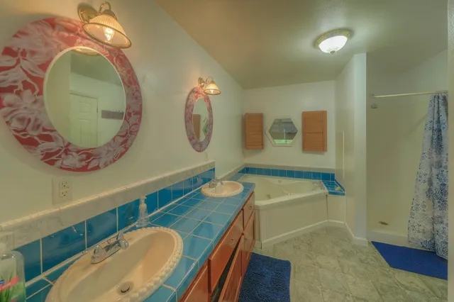 a view of a hallway with front door