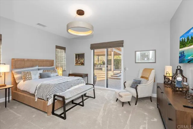 a bathroom with a sink vanity and a mirror