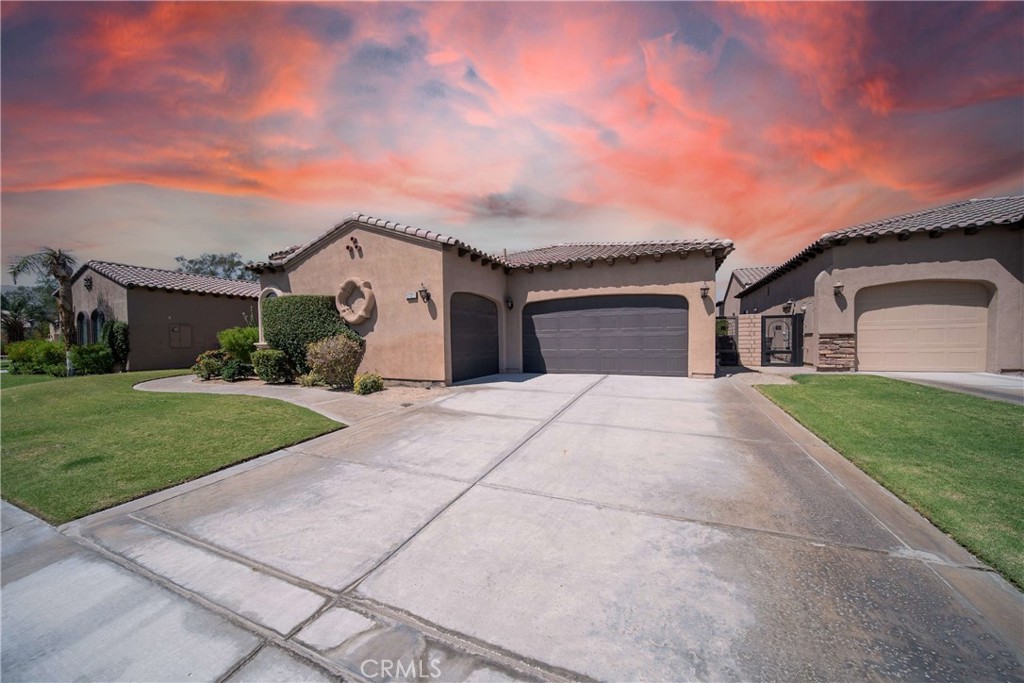 57721 Santa Rosa Trail La Quinta, CA 92253 - Photo 63 of 68 front view of a house with a yard