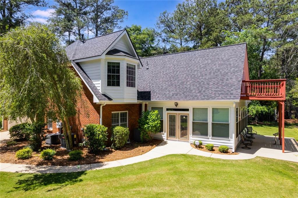 110 Pond View Point LaGrange, GA 30240 - Photo 53 of 68 a view of a house with backyard porch and sitting area