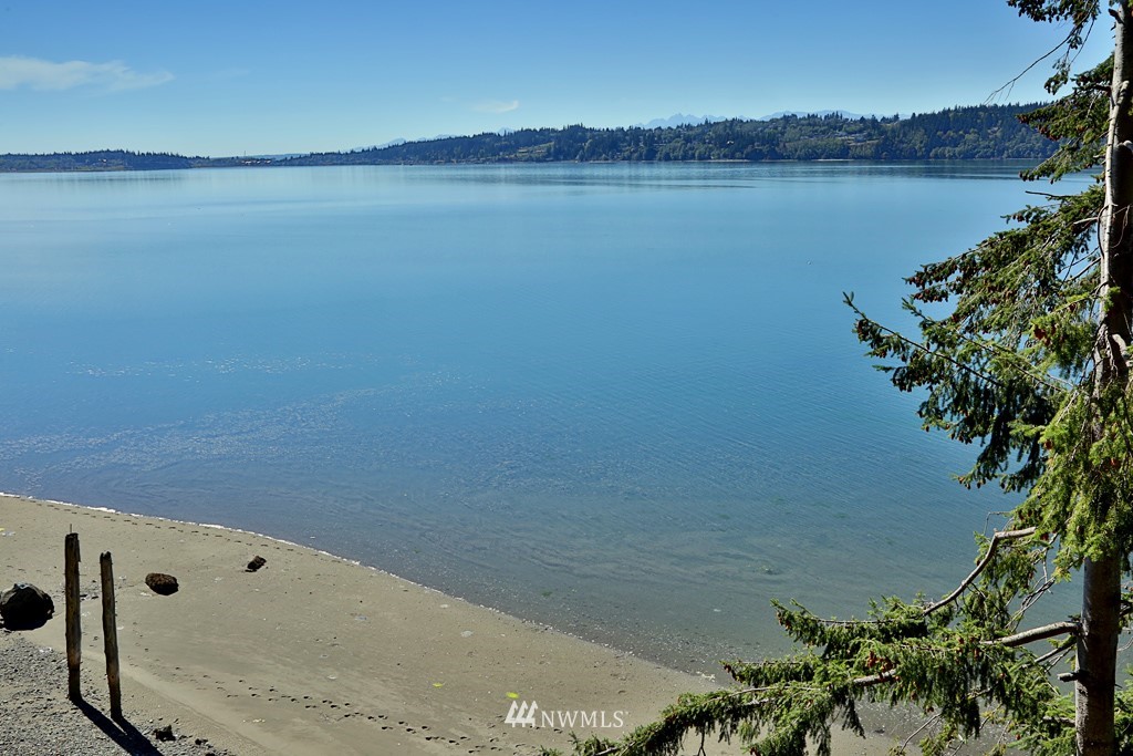 4576 South June Beach Road Freeland, WA 98249 - Photo 19 of 25 a view of a lake with a mountain