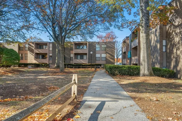 a view of a building with many windows