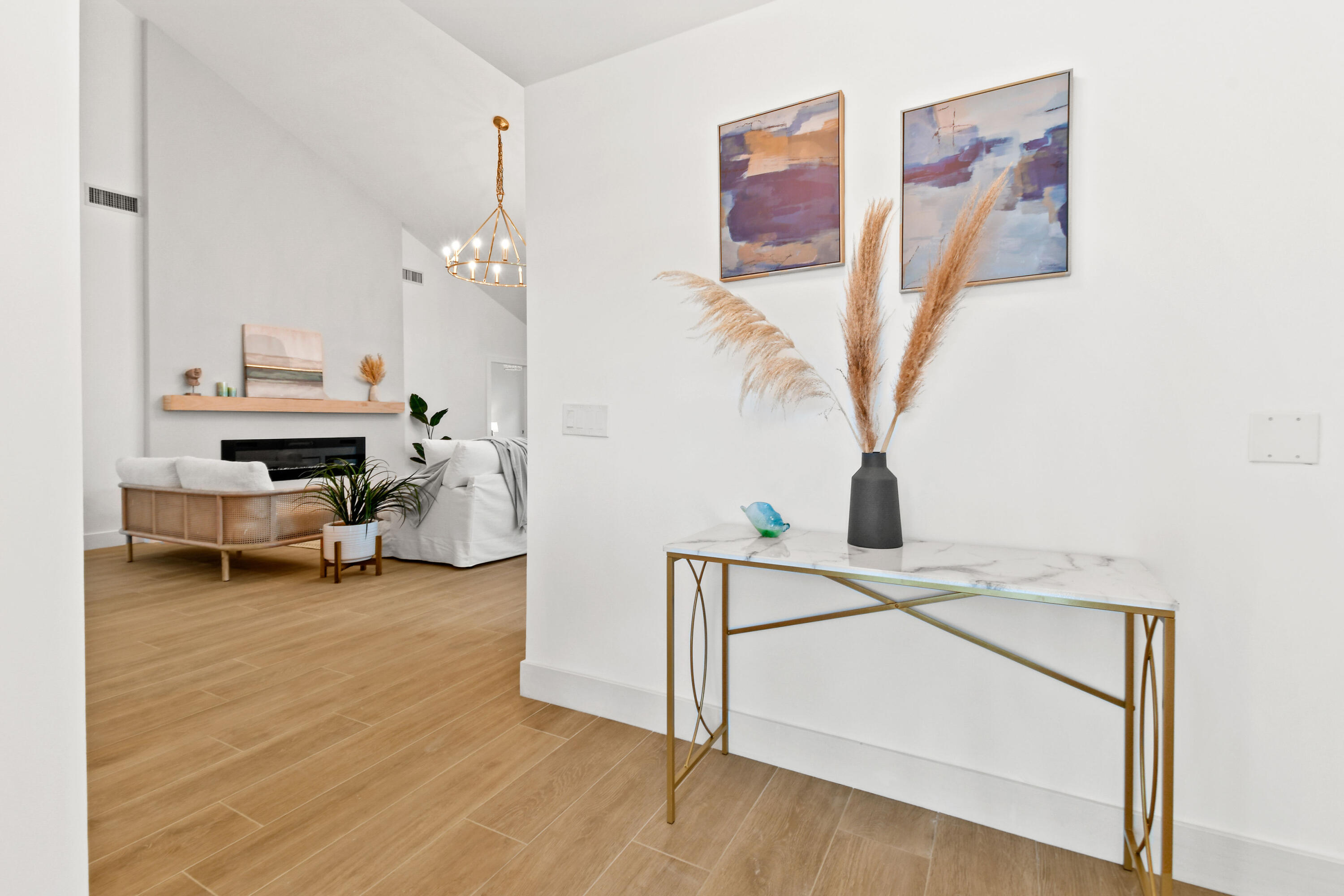 114 Inner Harbour Way Jupiter, FL 33477 - Photo 37 of 38 a view of entryway and livingroom with furniture