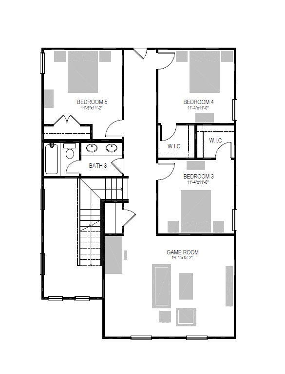 226 Hornet Street Elgin, TX 78621 - Photo 3 of 15 a picture of a floor plan
