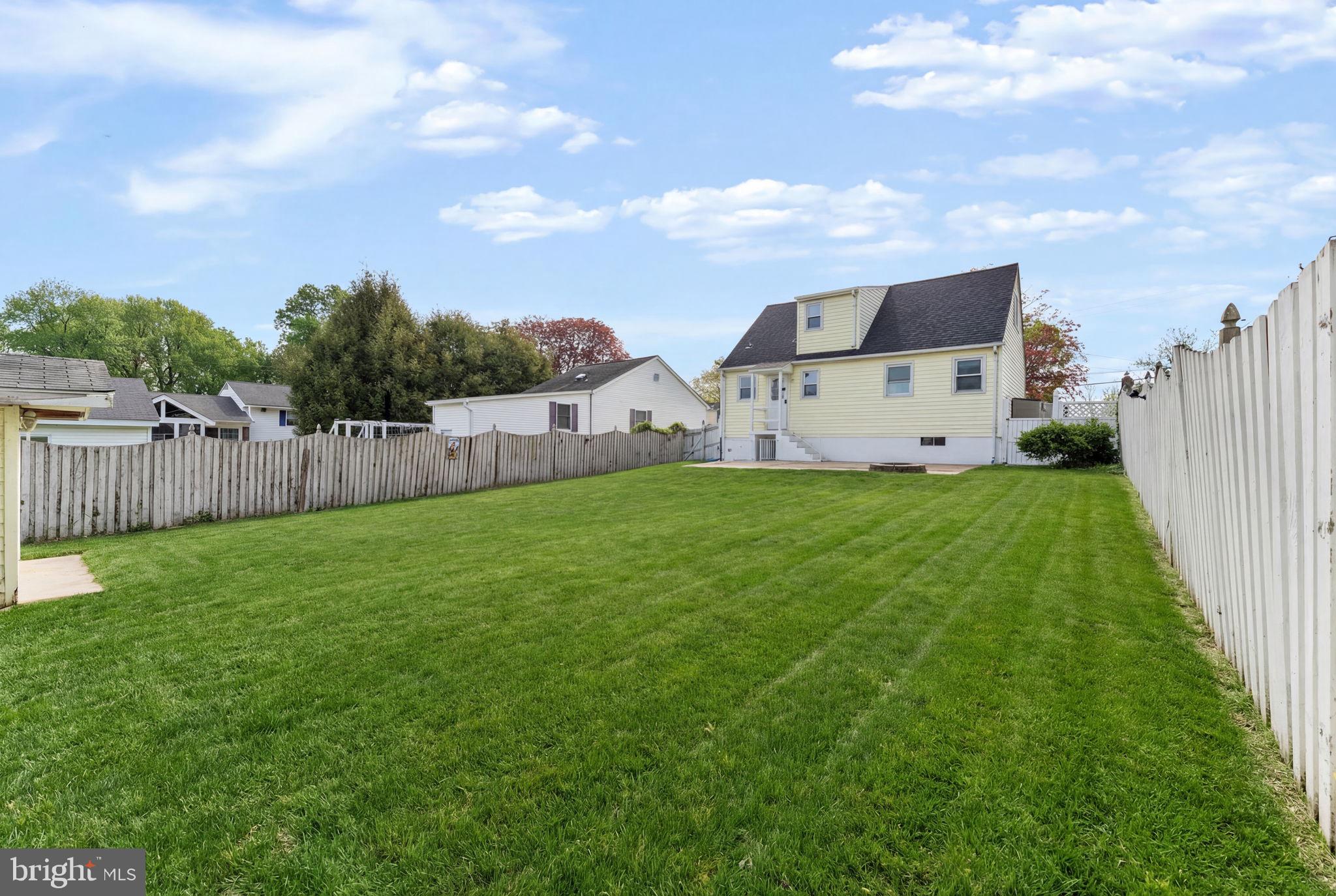 222 Chelsea Road Pasadena, MD 21122 - Photo 65 of 90 Fully fenced back yard