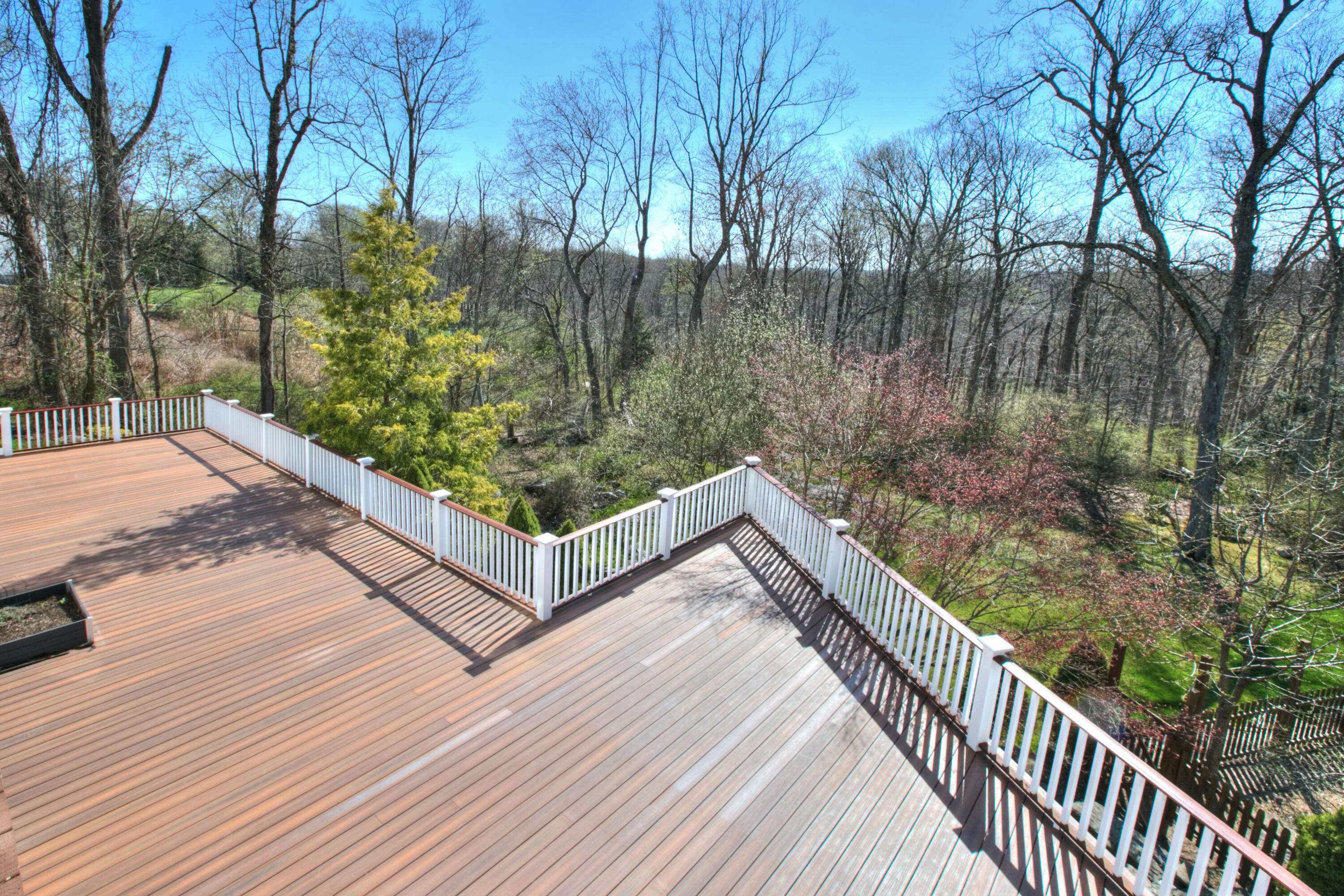 970 Ponus Ridge Road New Canaan, CT 06840 - Photo 38 of 39 a view of a wooden bridge