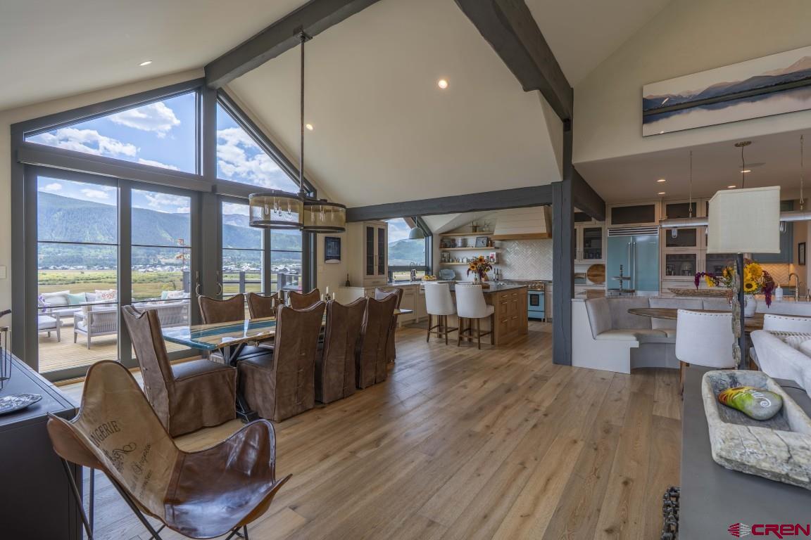 7 Moon Ridge Lane Crested Butte, CO 81224 - Photo 18 of 44 a living room with furniture and a large window