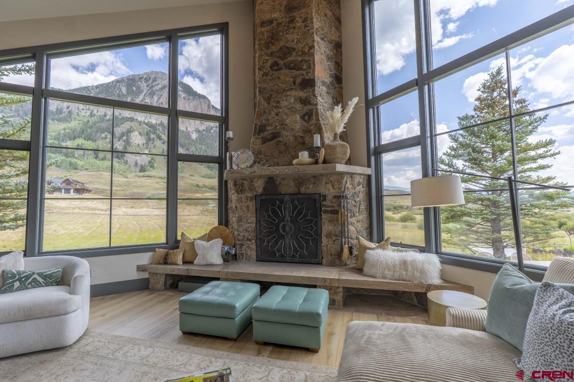 7 Moon Ridge Lane Crested Butte, CO 81224 - Photo 23 of 44 a living room with furniture and a large window