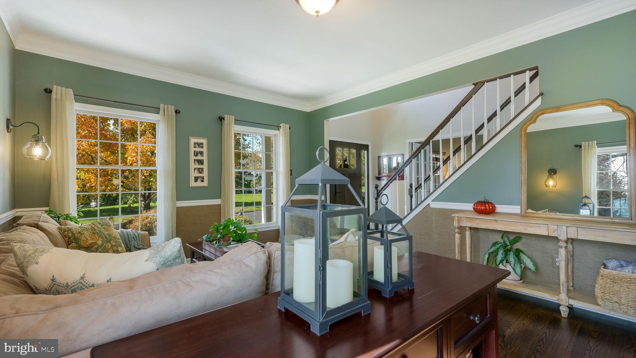 84 Brinker Drive Doylestown, PA 18901 - Photo 12 of 52 Living Room with View of Foyer