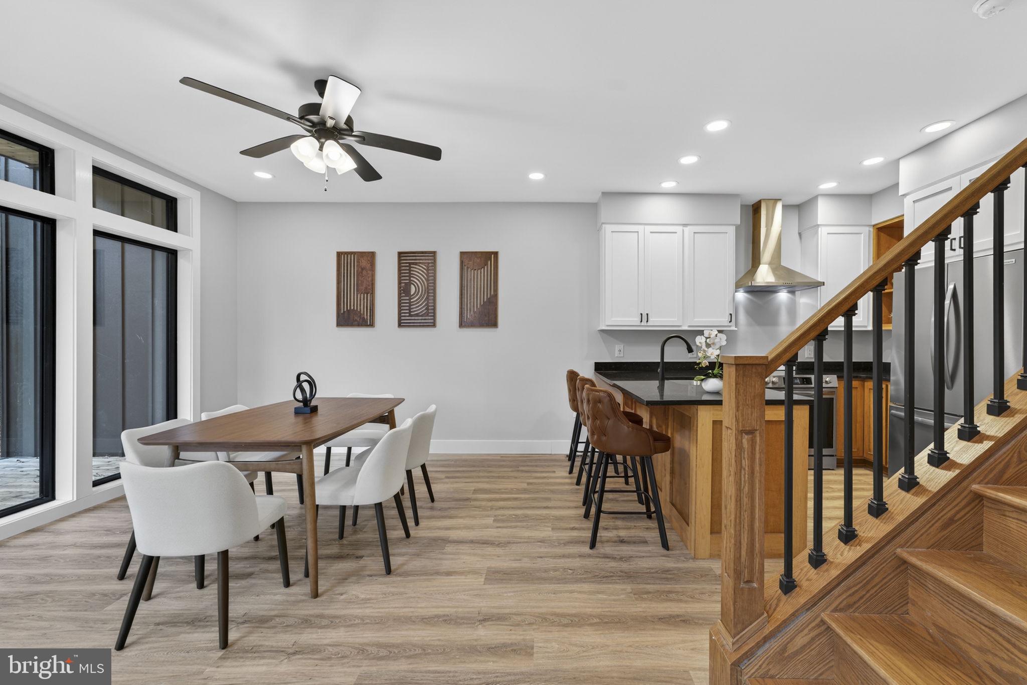 1956 Dove Hollow Road Mathias, WV 26812 - Photo 17 of 113 Open concept dining and kitchen