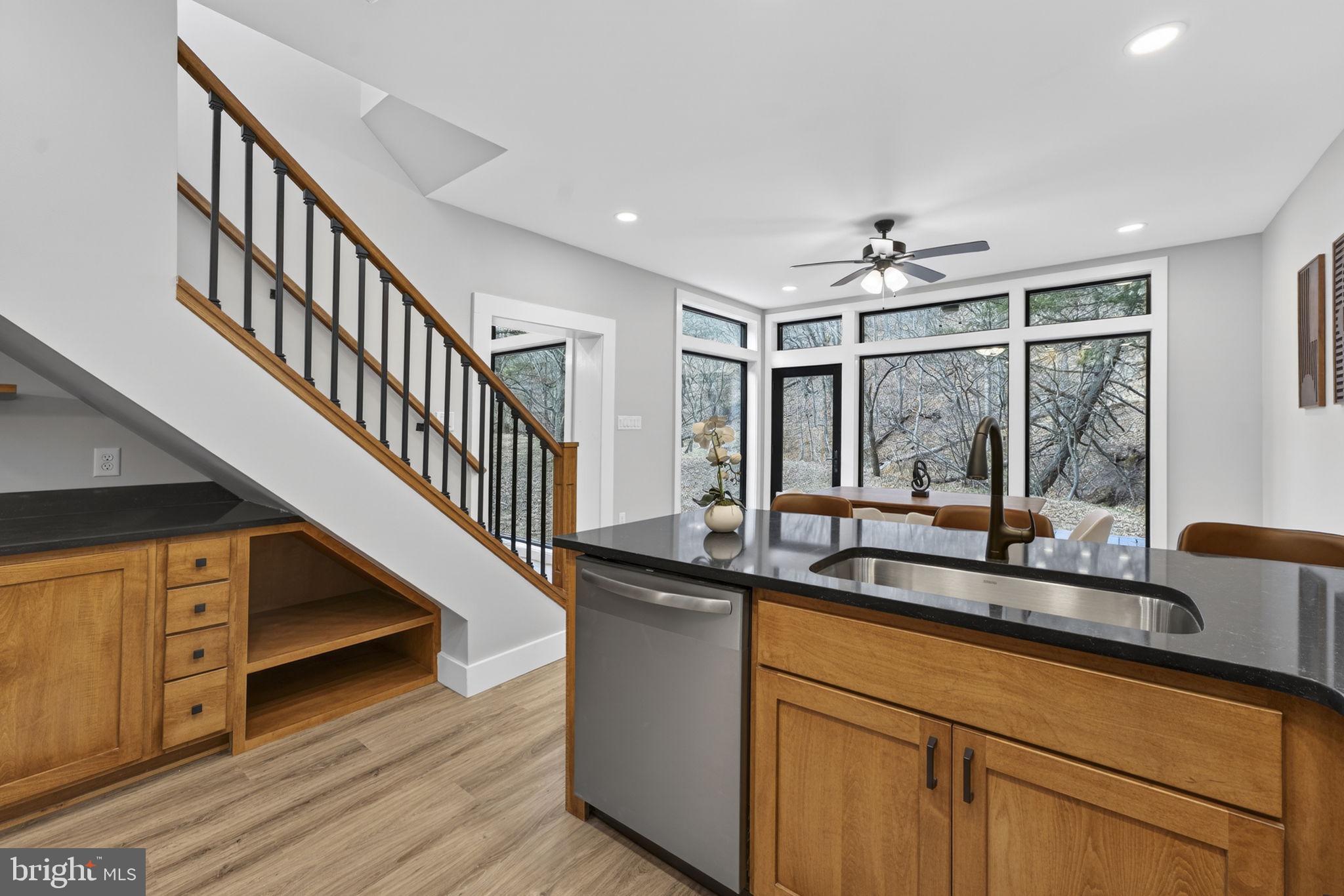 1956 Dove Hollow Road Mathias, WV 26812 - Photo 36 of 113 kitchen open to dining area