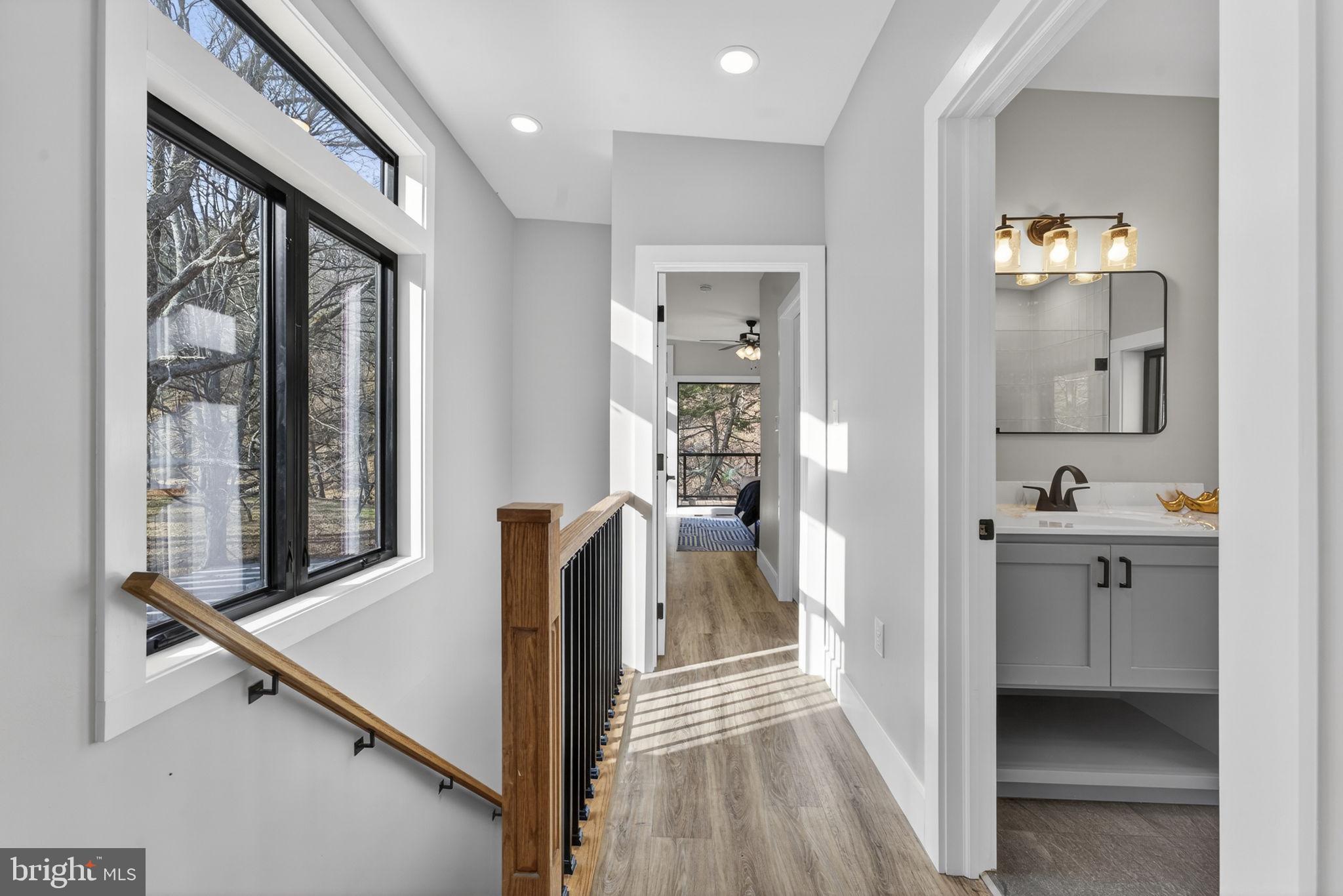 1956 Dove Hollow Road Mathias, WV 26812 - Photo 48 of 113 Upper Level Hallway